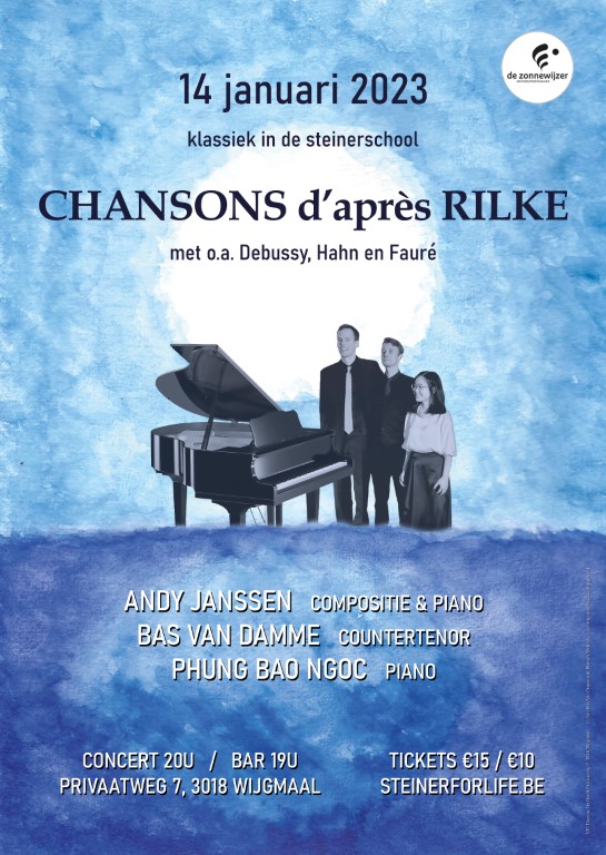 Lees meer over het artikel 14 januari: Klassiek concert (piano/zang) – Chansons d’après Rilke
